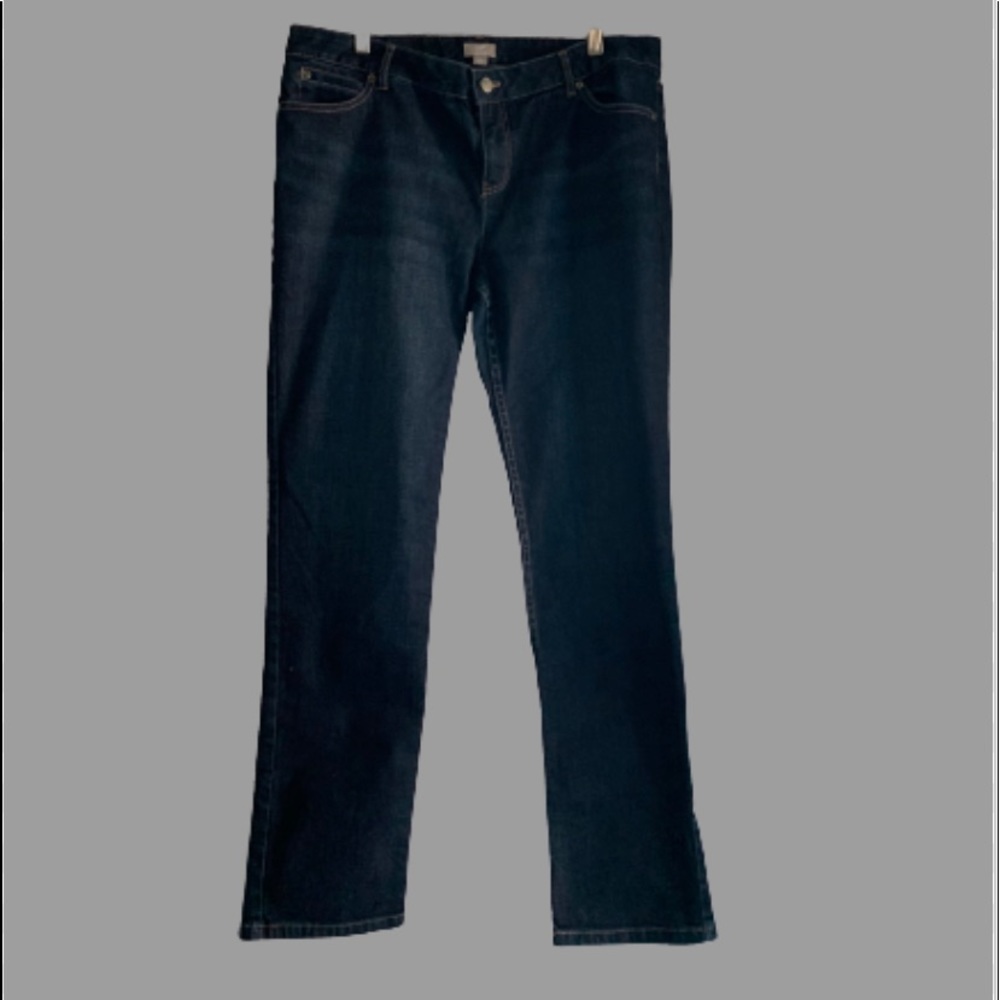 Straight leg jeans